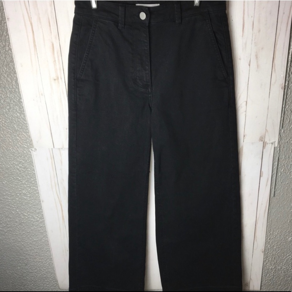 everlane wide leg crop pants